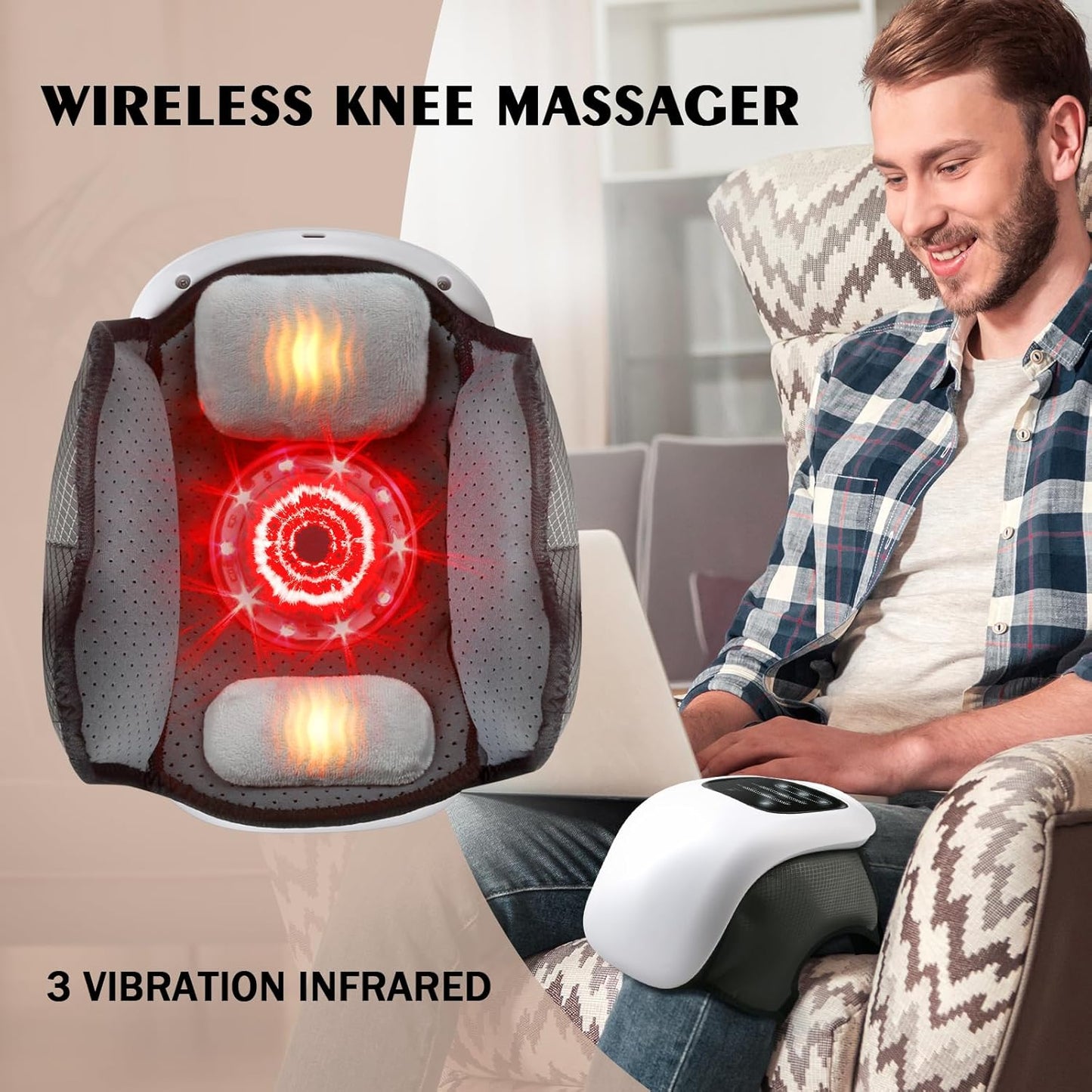 KneeRelief ProX™ The #1 Knee Massager  V2